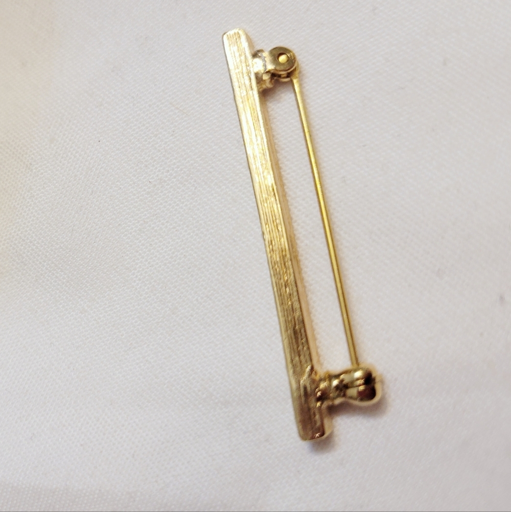 Vintage Bar Brooch - Picture 6 of 6